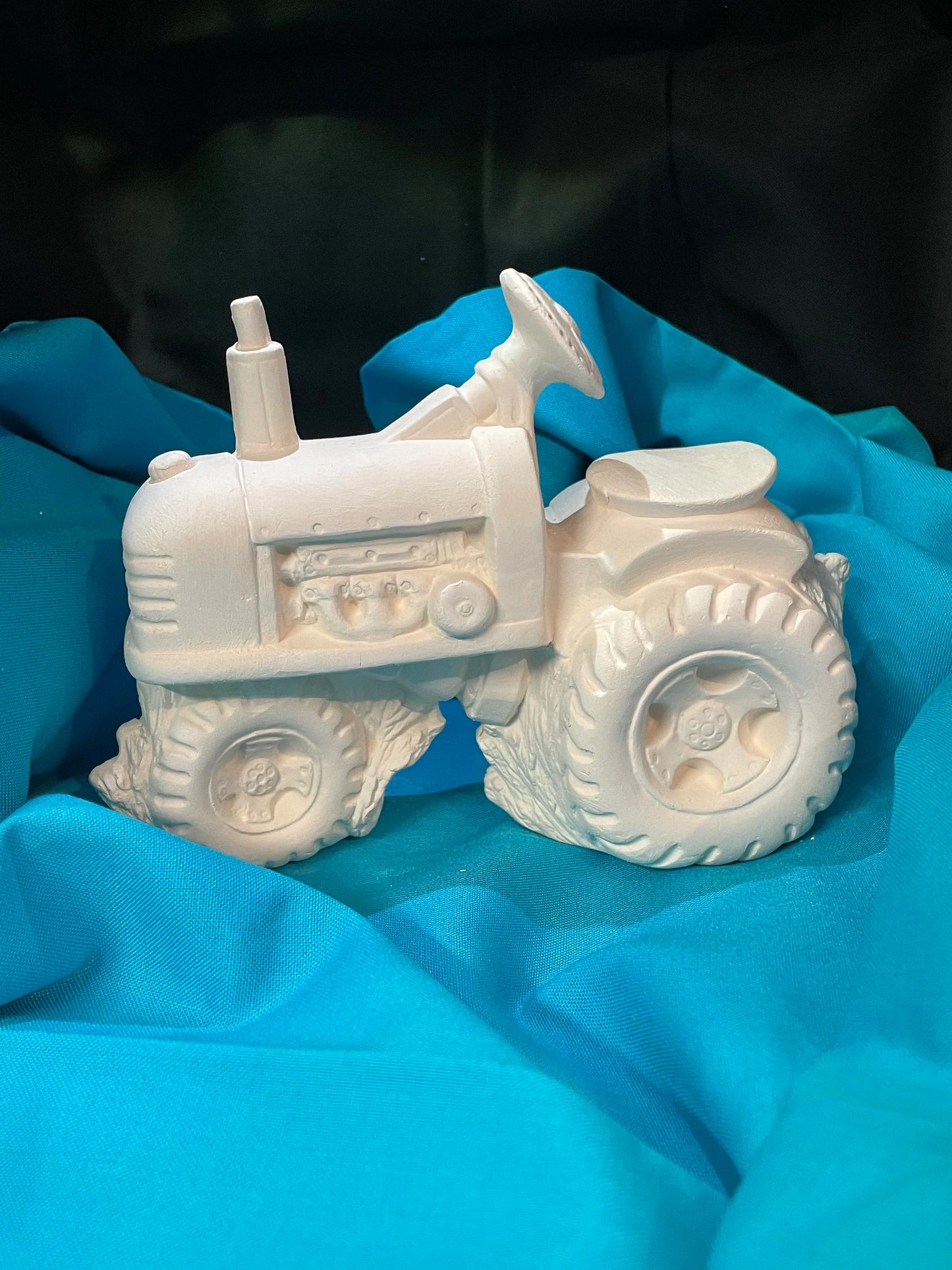 Tractor Ceramic Bisque