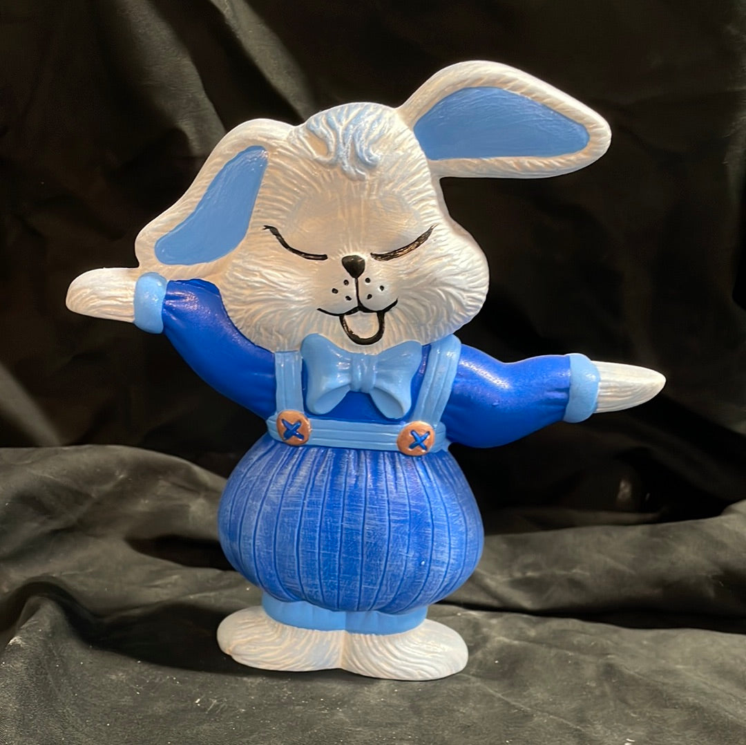 Male Bunny Dressed Up Painted and Finished