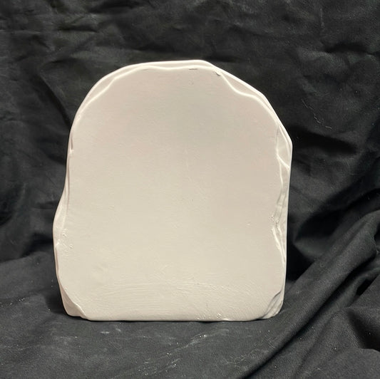 Plain Small Rock Ceramic Bisque