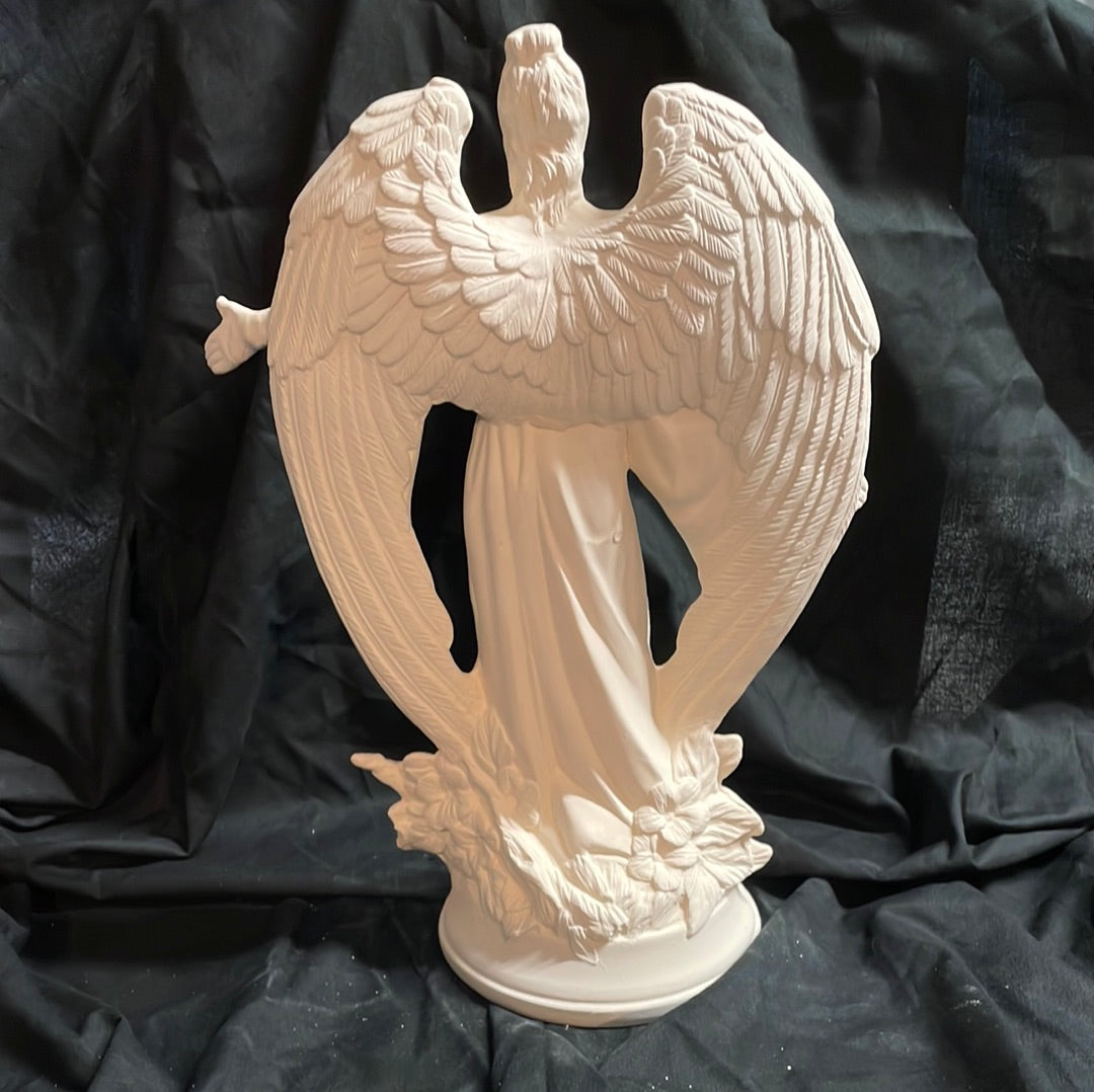 Spring Angel Ceramic Bisque