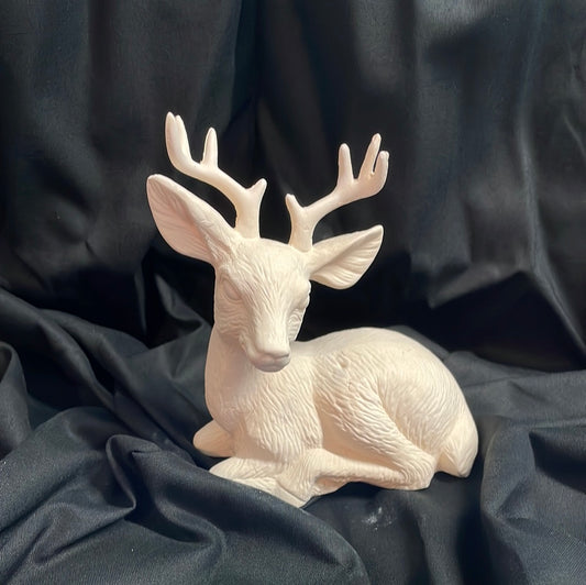 Reindeer Ceramic Bisque