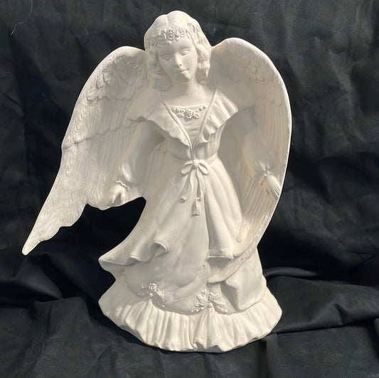 Guardian Angel Ceramic Bisque