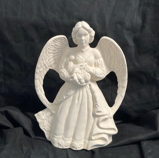 Fall Angel Ceramic Bisque